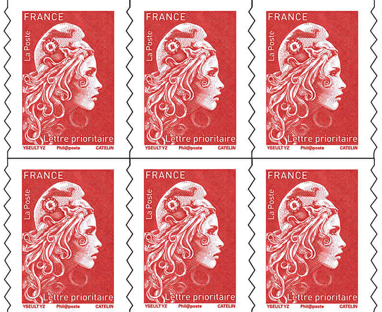La Poste met fin au célèbre timbre rouge, le timbre Marianne